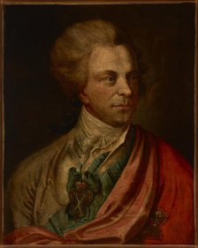 Portrait of Michal Jerzy Wandalin Mniszech (1748-1806), Grand Marshal of the Crown, after 1781. Creator: Unknown.