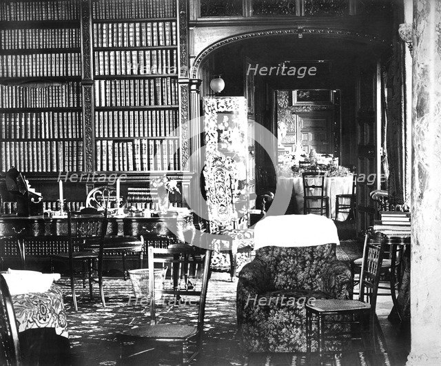 Room at Flete, c1882. Artist: Unknown