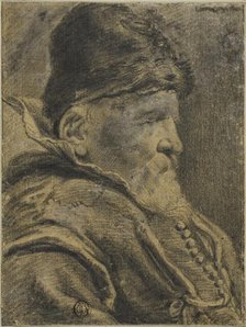 Portrait Bust of an Old Man, n.d. Creator: David Teniers II.
