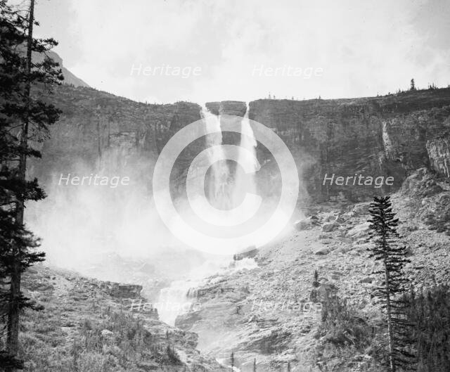 Twin Falls, Yoho Valley, Canada, between 1900 and 1910. Creator: Unknown.