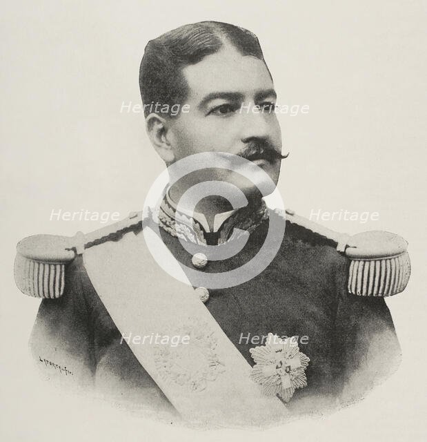 José María de Jesús Reina Barrios (1854-1898), President of Guatemala (1892-1898), 1898. Creator: Enrique Laporta Valor.