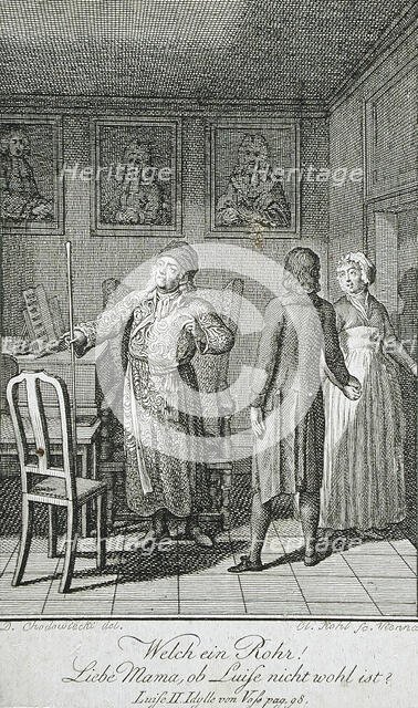 Illustration for 'Becker's Almanac for 1798', c1798. Creator: Daniel Nikolaus Chodowiecki.