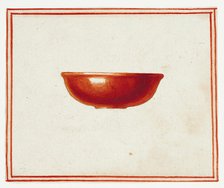 Red Saucer, n.d. Creator: Giuseppe Grisoni.