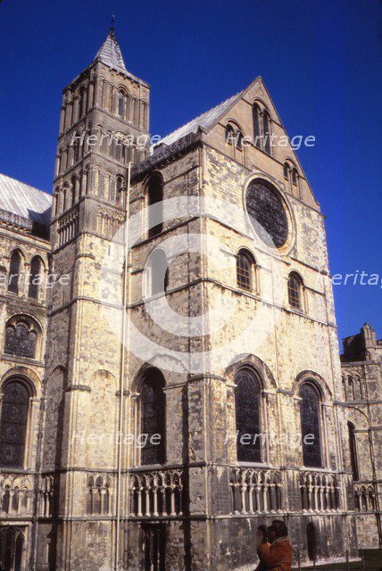 South-East Transept, Canterbury Cathedral, 20th century. Artist: CM Dixon.