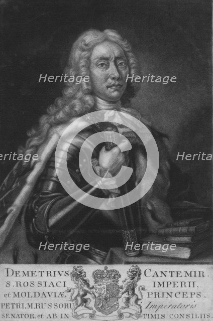 'Demetrius Cantemir S. Ros Siaci Imperii, et Moldaviae Princeps', 1734. Artist: Unknown.