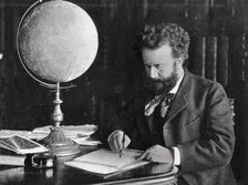 Camille Flammarion, French astronomer and author, 1890. Artist: Unknown