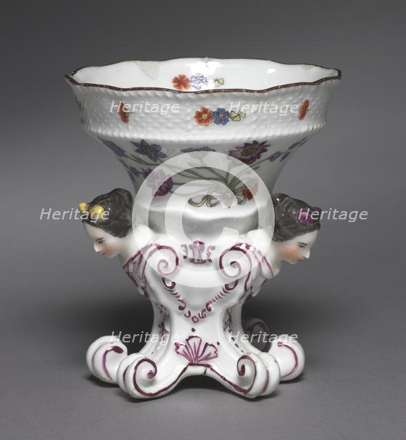 Pair of Salts from the Sulkowsky Service, c. 1736. Creator: Meissen Porcelain Factory (German); Johann Friedrich Eberlein (German, 1696-1749).