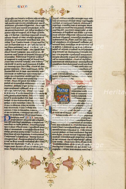 Decorated Initial F, about 1450. Creator: Circle of Stefan Lochner.