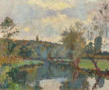 Bords de l'Iton (Eure). Creator: Lebourg, Albert (1849-1928).