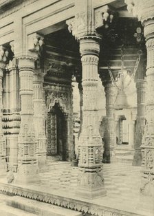 "Durga Mandir" (Monkey Temple), Benares', 1898. Creator: Saeed Bros.
