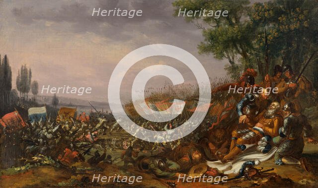 The Battle of Sempach on 9 July 1386, 18th century. Creator: Anonymous.