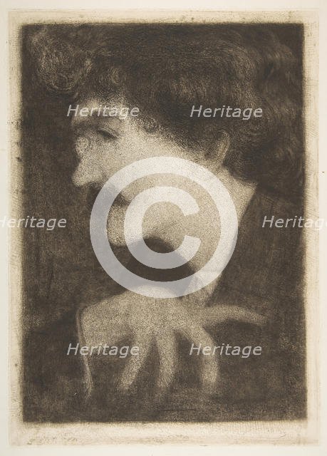 Suggestion by Whistler for his Portrait, 1870s. Creator: Unknown.