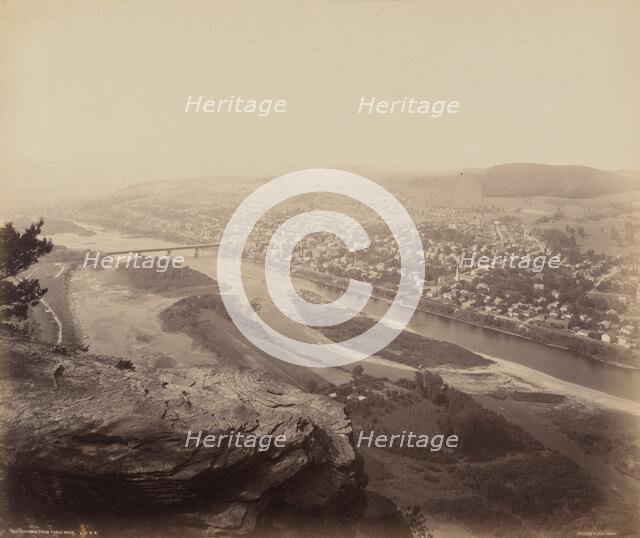 Towanda From Table Rock, c. 1895. Creator: William H Rau.