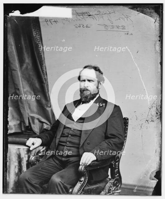 John Franklin McKinney of Ohio, between 1860 and 1875. Creator: Unknown.