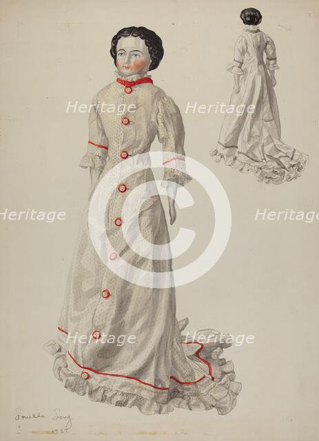 Doll, 1937. Creator: Stanley Mazur.