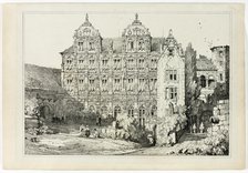 Part of the Castle at Heidelberg, 1833. Creator: Samuel Prout.