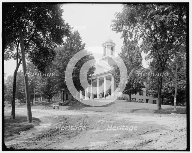 College Hall, Amherst, Mass., c1908. Creator: Unknown.