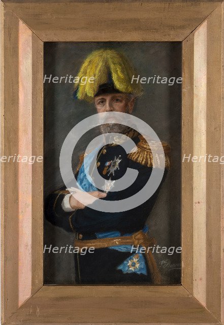 Oscar II (1829-1907), King of Sweden.