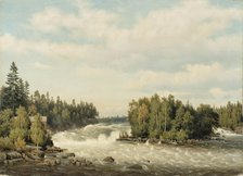 Anjalankoski Rapids, 1879. Creator: Ferdinand von Wright.