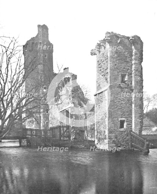 'Brickwork at Caister Castle, Norfolk', 1903. Artist: Unknown.