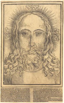 The Head of Christ, probably 1500/1510. Creator: Unknown.