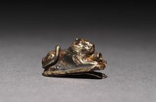 Recumbent Lion Bead, 1980-1801 BC. Creator: Unknown.