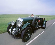 1933 Bentley 4.5 blower. Artist: Unknown.