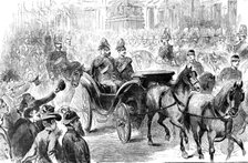 Arrival of the Prince of Wales in Berlin, 1890. Creator: Unknown.