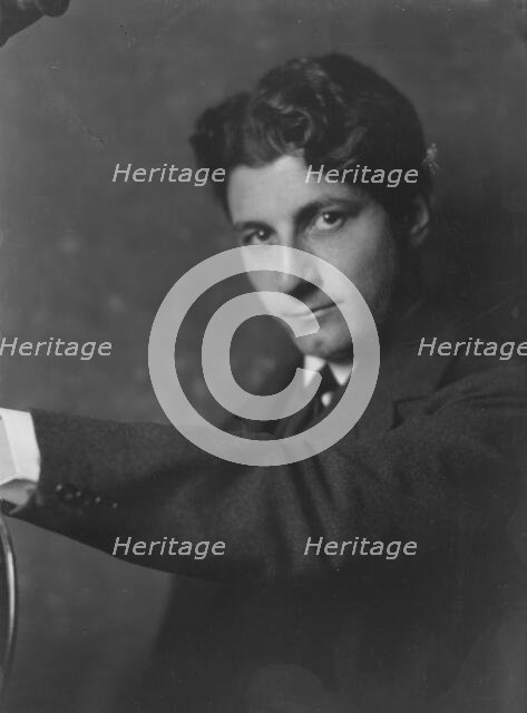 Peula, Michael, Mr., portrait photograph, 1916. Creator: Arnold Genthe.