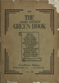 The Negro Motorist Green Book: 1939. Creator: Victor H Green & Co.