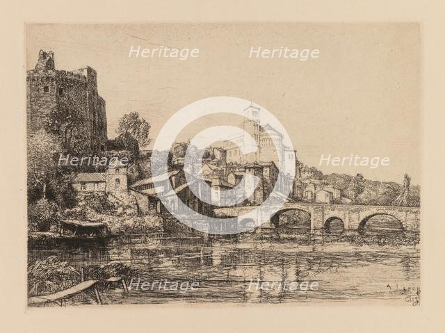 Auguste Lepère: Clisson (Loire-Maritime), 1909. Creator: Auguste Louis Lepère (French, 1849-1918).