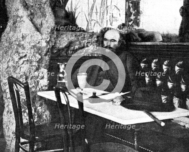 'Verlaine', The Poet of Absinthe, 1923.Artist: Rischgitz Collection