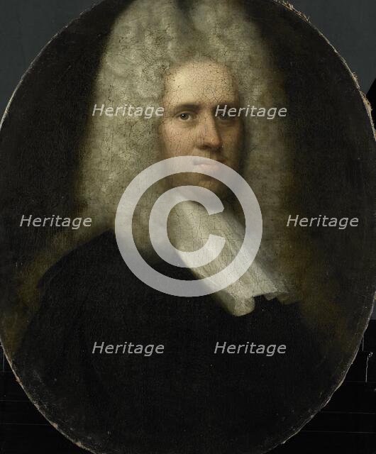 Portrait of Johan Arnold Zoutman, Husband of Anna Margaretha van Petcum, c.1725. Creator: Anon.