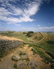 Hadrian's Wall, Northumberland, 2010. Creator: Paul Highnam.