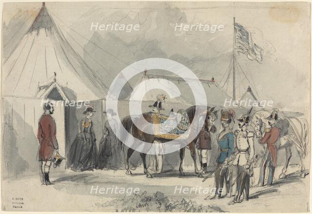 The Queen. Creator: Constantin Guys.