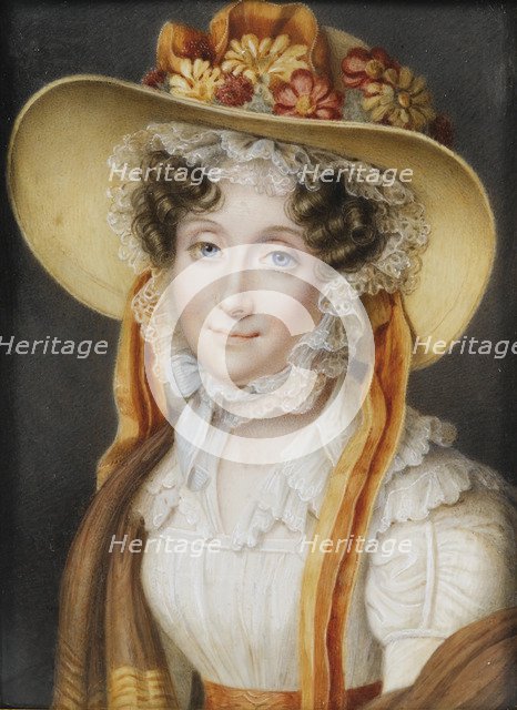 Portrait of Adélaïde d'Orléans (1777-1847). Artist: Anonymous  