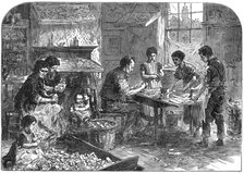 Matchbox-makers at Bow, 1871. Creator: Unknown.