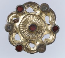 Whorl-Shaped Brooch, Frankish, 550-650. Creator: Unknown.