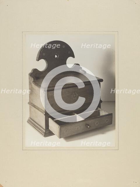 Spice Box, 1935/1942. Creator: Unknown.