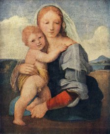 'The Madonna of the Tower', 1509-1511, (c1912). Artist: Raphael.