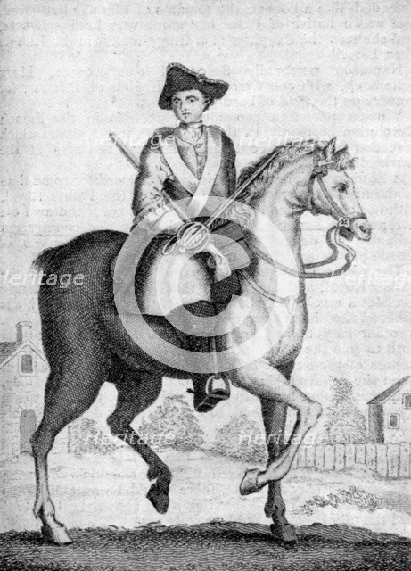 Chistian Davies (or 'Old Mother Ross'), c1706 (1904). Artist: Unknown