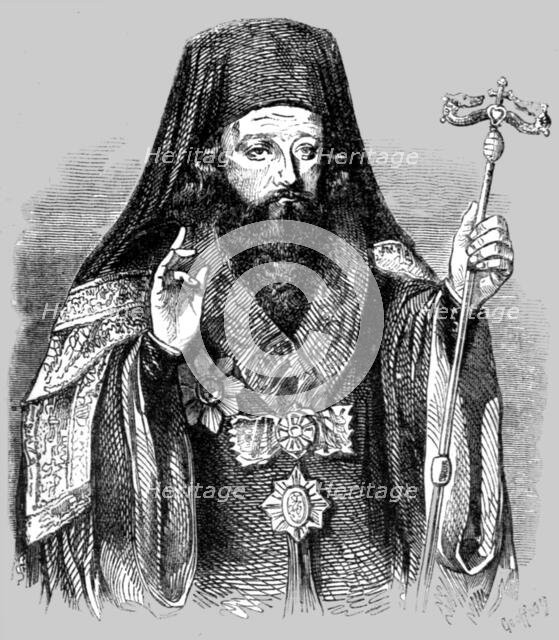 'The Archbishop of Wallachia', 1854. Creator: Unknown.