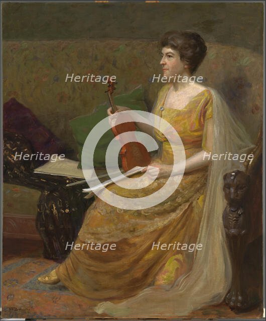 Maud Powell, 1918-1919. Creator: Nicholas Richard Brewer.