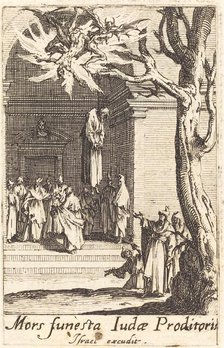 The Death of Judas, c. 1634/1635. Creator: Jacques Callot.