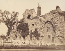 Remains of the Abbey Church, Bury St. Edmunds, 1857. Creator: George Downes.