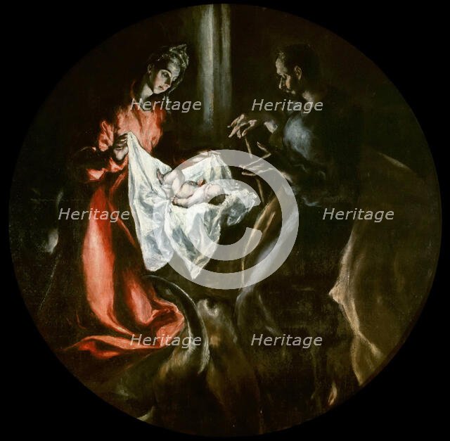 The Nativity of Christ, ca 1604. Creator: El Greco, Dominico (1541-1614).