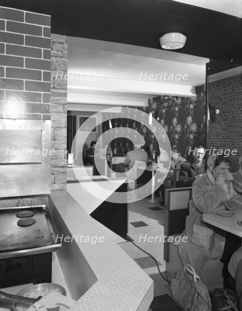 New Wimpy Bar, Barnsley, South Yorkshire, 1960.  Artist: Michael Walters