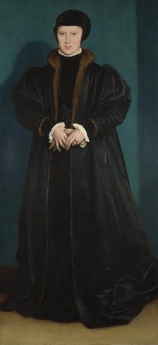 Christina of Denmark, Duchess of Milan, 1538. Artist: Holbein, Hans, the Younger (1497-1543)
