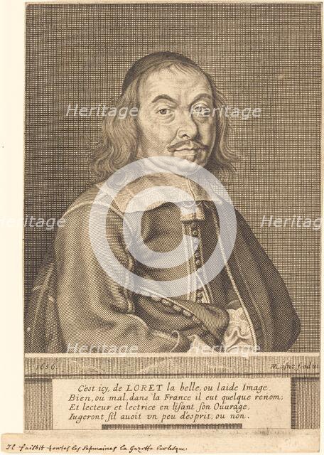 Jean Loret, 1656. Creator: Michel Lasne.