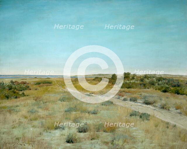 First Touch of Autumn, about 1898. Creator: William Merritt Chase.